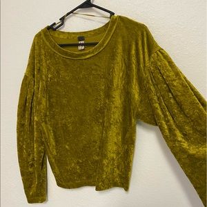 Free People XS Green Sweater